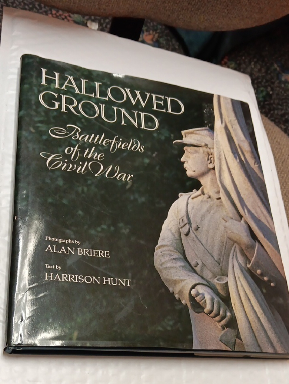 Hallowed Ground: Battlefields of the Civil War – Green Hardcover Book